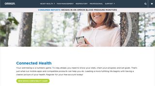 Connected Health - Omron Healthcare