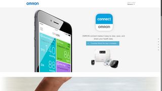 OMRON connect Official Site General - Connected Health