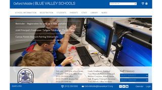 Oxford Middle - Blue Valley Schools