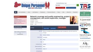 Network coverage and quality engineering, project ... - Unique