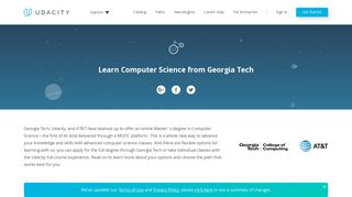 Georgia Tech Computer Science Degrees | Udacity