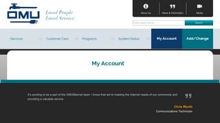 My Account – Owensboro Municipal Utilities – Provider of electricity ...