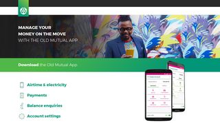 Old Mutual App | Free Online Payments and prepaid Purchases