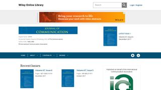 Journal of Communication - Wiley Online Library