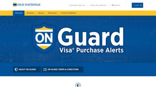 ON Guard FAQs - Old National Bank