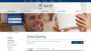 CT Credit Union Online Banking | eStatements | Dutch Point