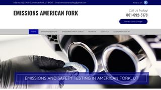 Emissions Test IN AMERICAN FORK, UT