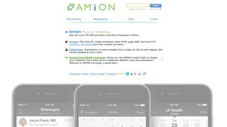 Amion Physician Scheduling and messaging for groups and whole ...