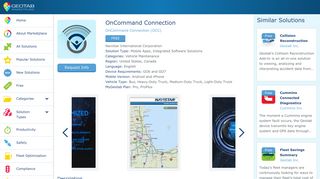 OnCommand Connection - Geotab Marketplace