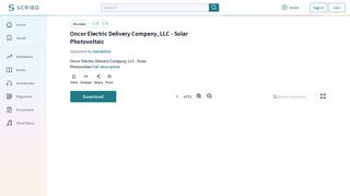 Oncor Electric Delivery Company, LLC - Solar Photovoltaic - Scribd