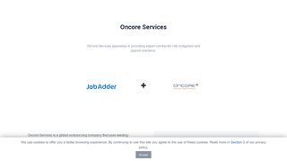 Oncore Services | JobAdder