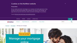 Manage your mortgage | NatWest