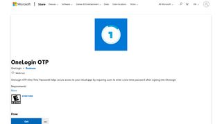 Get OneLogin OTP - Microsoft Store