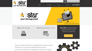 Star Store - Free Online Insurance Document Storage Vault