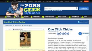 OneClickChicks (oneclickchicks.com) Porn Forum - Mr. Porn Geek