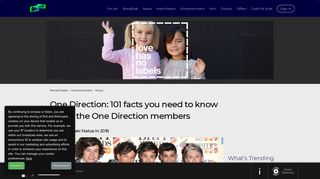 One Direction: 97 facts you need to know about the One Direction ...