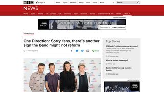 One Direction: Sorry fans, there's another sign the band might not ...