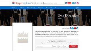 One Direction - HarperCollins Publishers