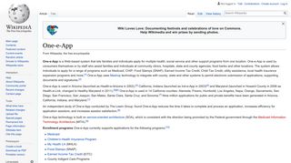 One-e-App - Wikipedia