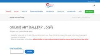 Online Gallery Login - Original Works