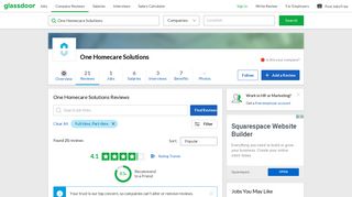 One Homecare Solutions Reviews | Glassdoor