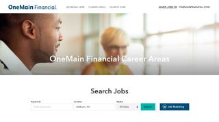 Career Areas at OneMain Financial
