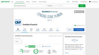 OneMain Financial Reviews | Glassdoor