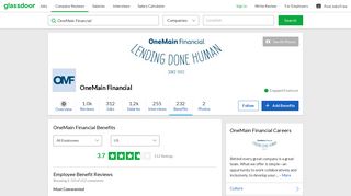 OneMain Financial Employee Benefits and Perks | Glassdoor