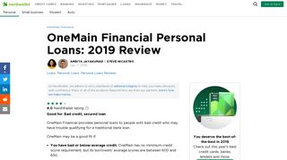 OneMain Financial Personal Loans: 2019 Review - NerdWallet