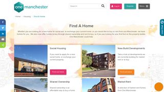Find A Home | One Manchester