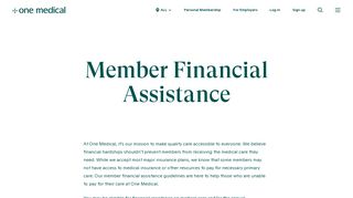 Membership Fee Alternatives | One Medical