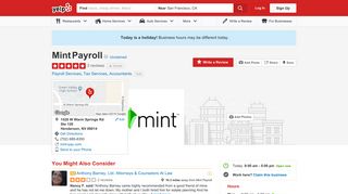 Mint Payroll - Payroll Services - 1528 W Warm Springs Rd, Henderson ...
