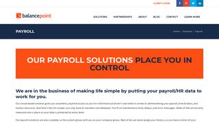Payroll - Balance Point Payroll