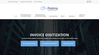 OnePosting | Automated Invoice Processing