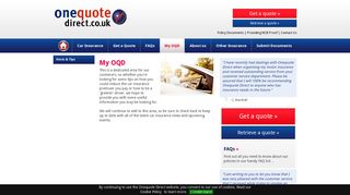 Car Insurance | Onequote Direct - onequotedirect.co.uk