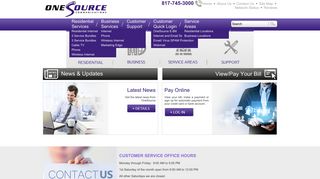 OneSource Communications - Telephone Service, Cable TV, Internet ...