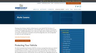 Auto Loans - One Source Federal Credit Union