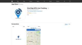 One Step GPS: Live Tracking on the App Store - iTunes - Apple