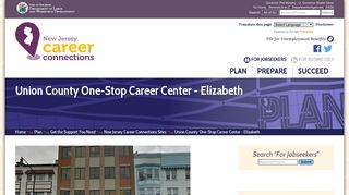 Career Connections | Union County One-Stop Career Center - Elizabeth