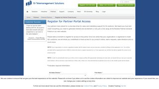 Register for Partner Portal Access - ISI Telemanagement Solutions