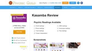 Kasamba Psychics Review 2019 | SCAM or Accurate Readers?