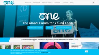 One Young World | The global forum for young leaders.
