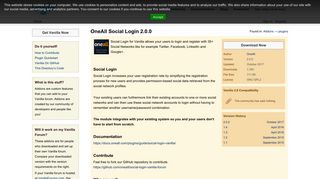 OneAll Social Login 2.0.0 — Vanilla Forums