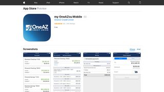 OneAZ Credit Union - iTunes - Apple