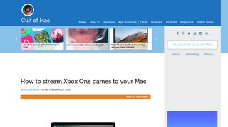 How to stream Xbox One games to your Mac using OneCast