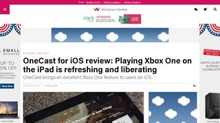 OneCast for iOS review: Playing Xbox One on the iPad is refreshing ...