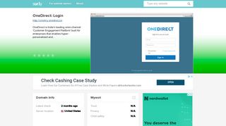 cmohry.onedirect.in - OneDirect: Login - Cmohry One Direct - Sur.ly