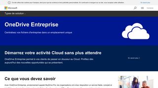 OneDrive Entreprise - Microsoft Partner Network