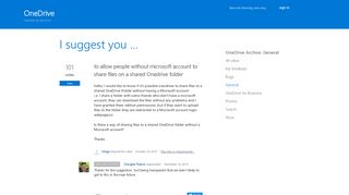 to allow people without microsoft account to share files on a ...