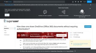 office365 - How does one share OneDrive (Office 365) documents ...
